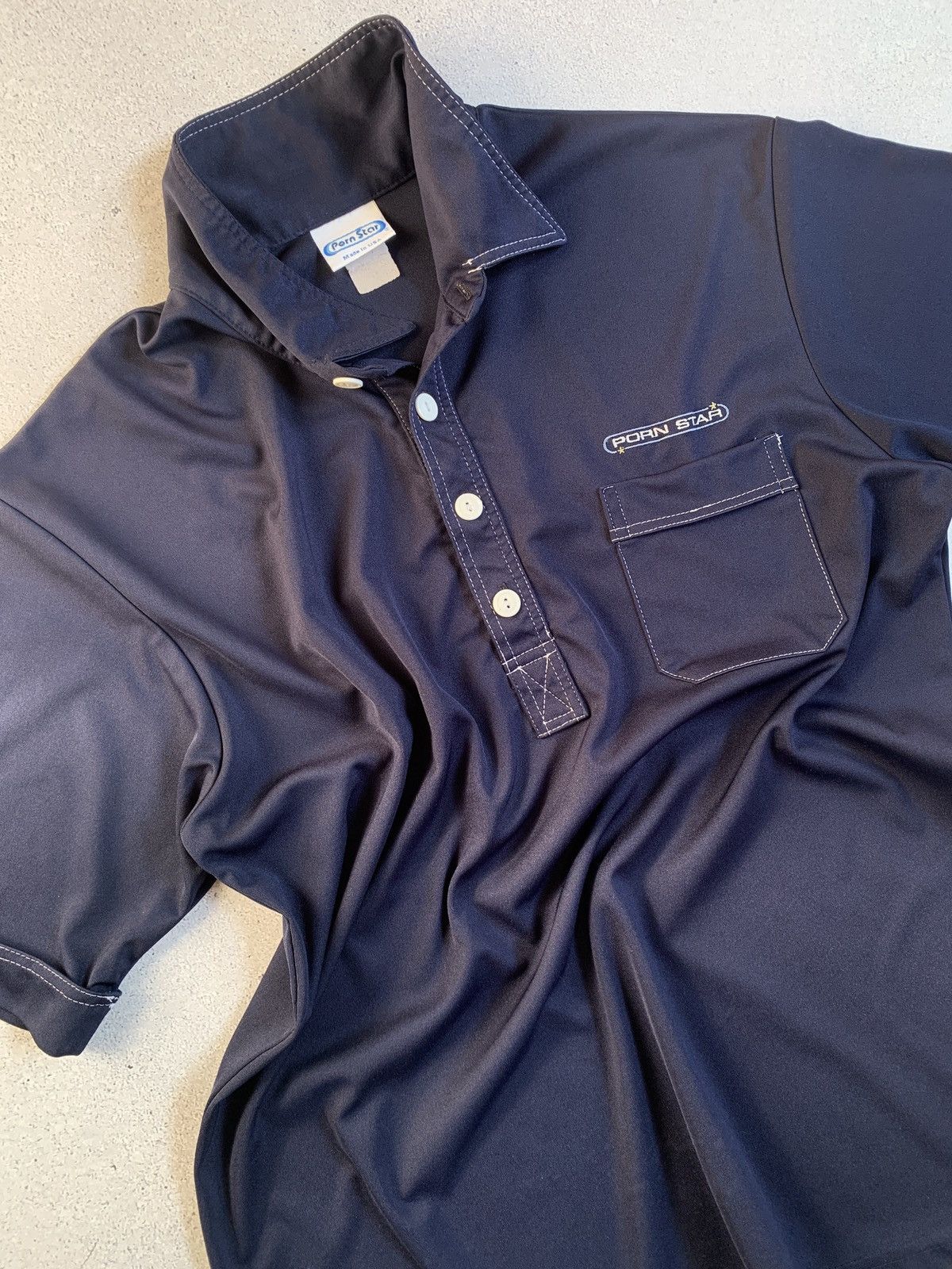 Hook-Ups Vintage 90’s Porn Star Polo Shirt Size US L / EU 52-54 / 3 - 10 Thumbnail