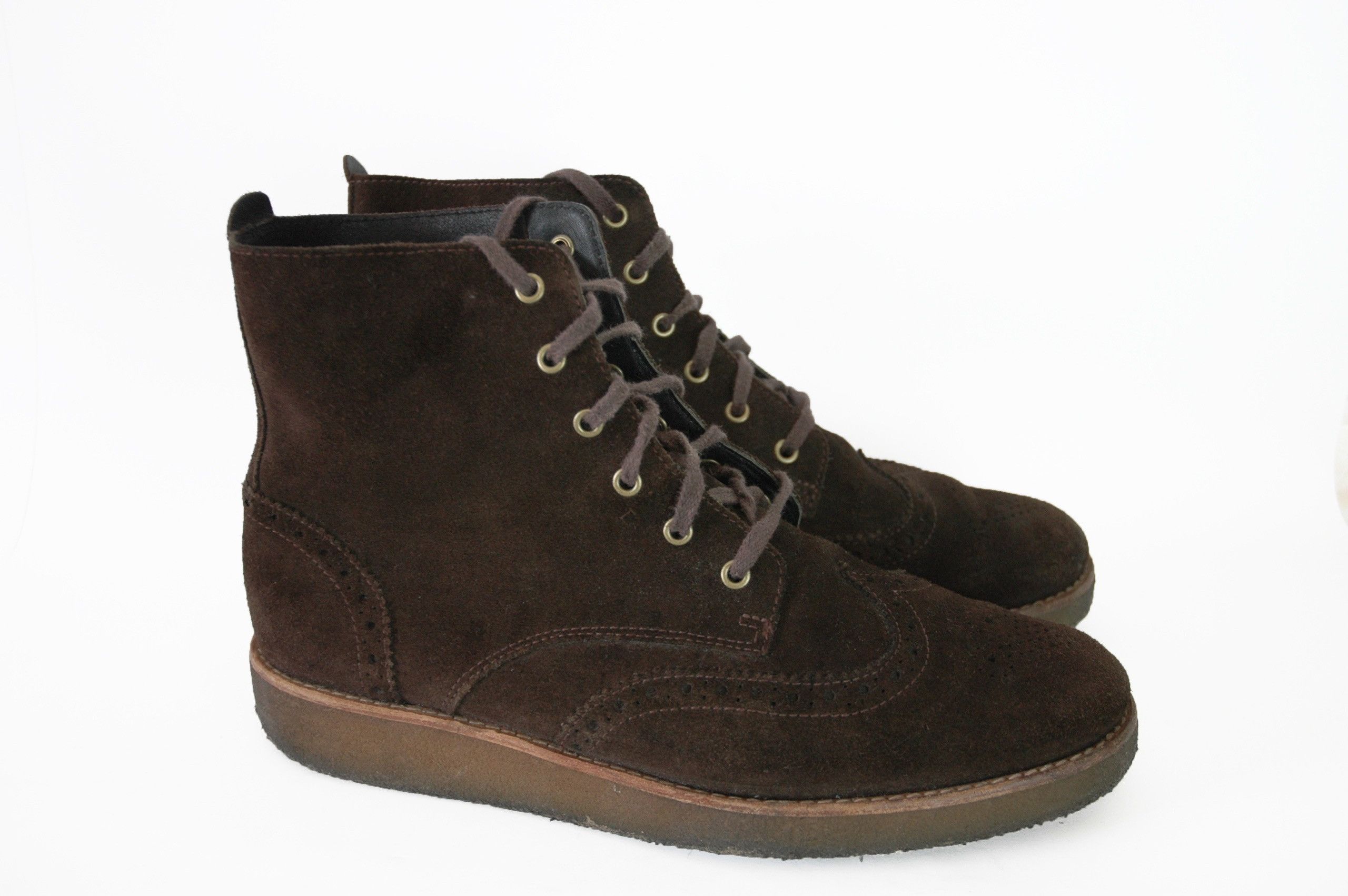 Clarks Clarks Suede Casual Brogues Boots Size UK 8G Size US 9 / EU 42 - 2 Thumbnail