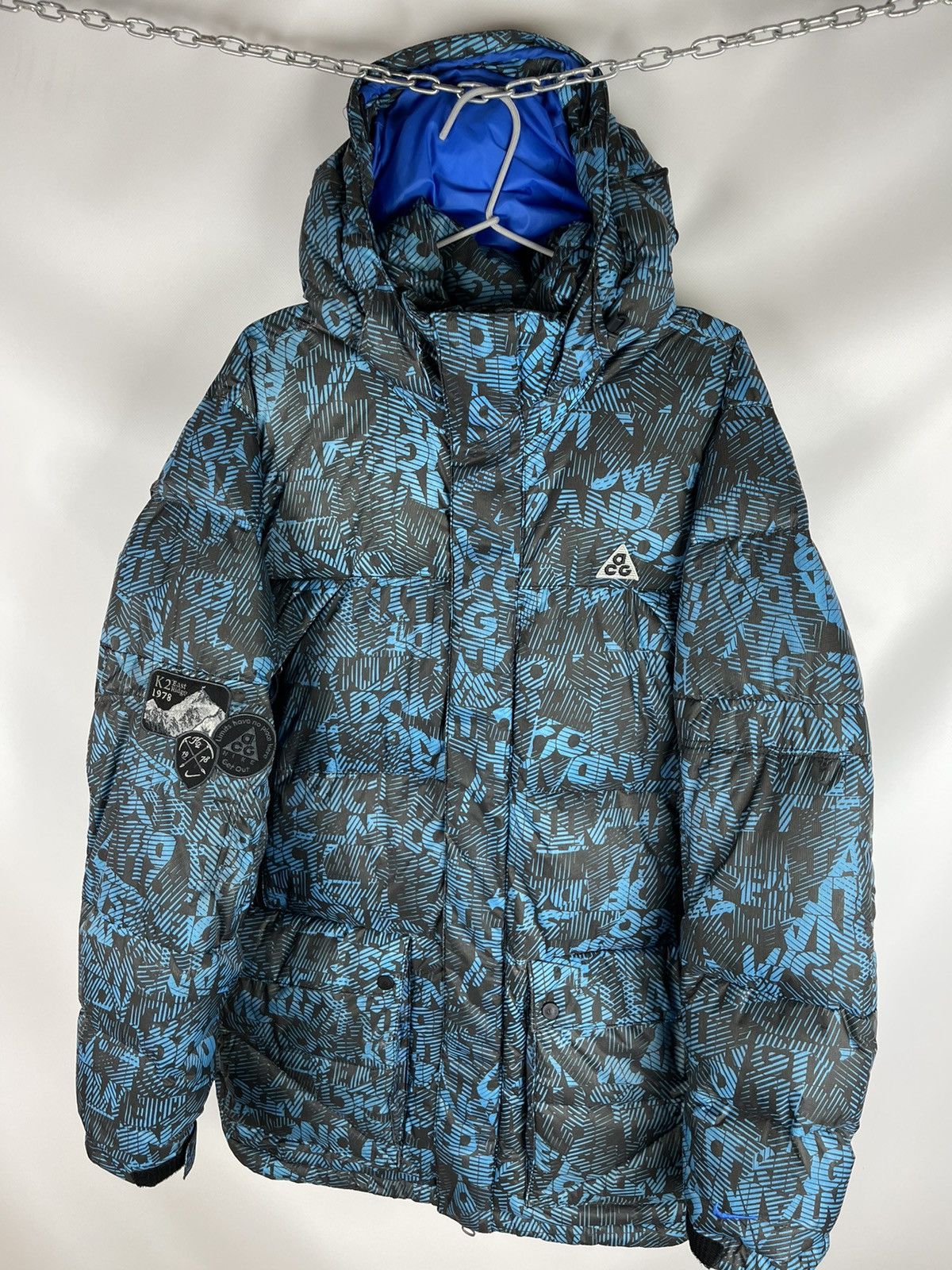 Nike ACG Nike ACG vintage y2k monogram embroidered logos down parka Size US M / EU 48-50 / 2 - 2 Thumbnail