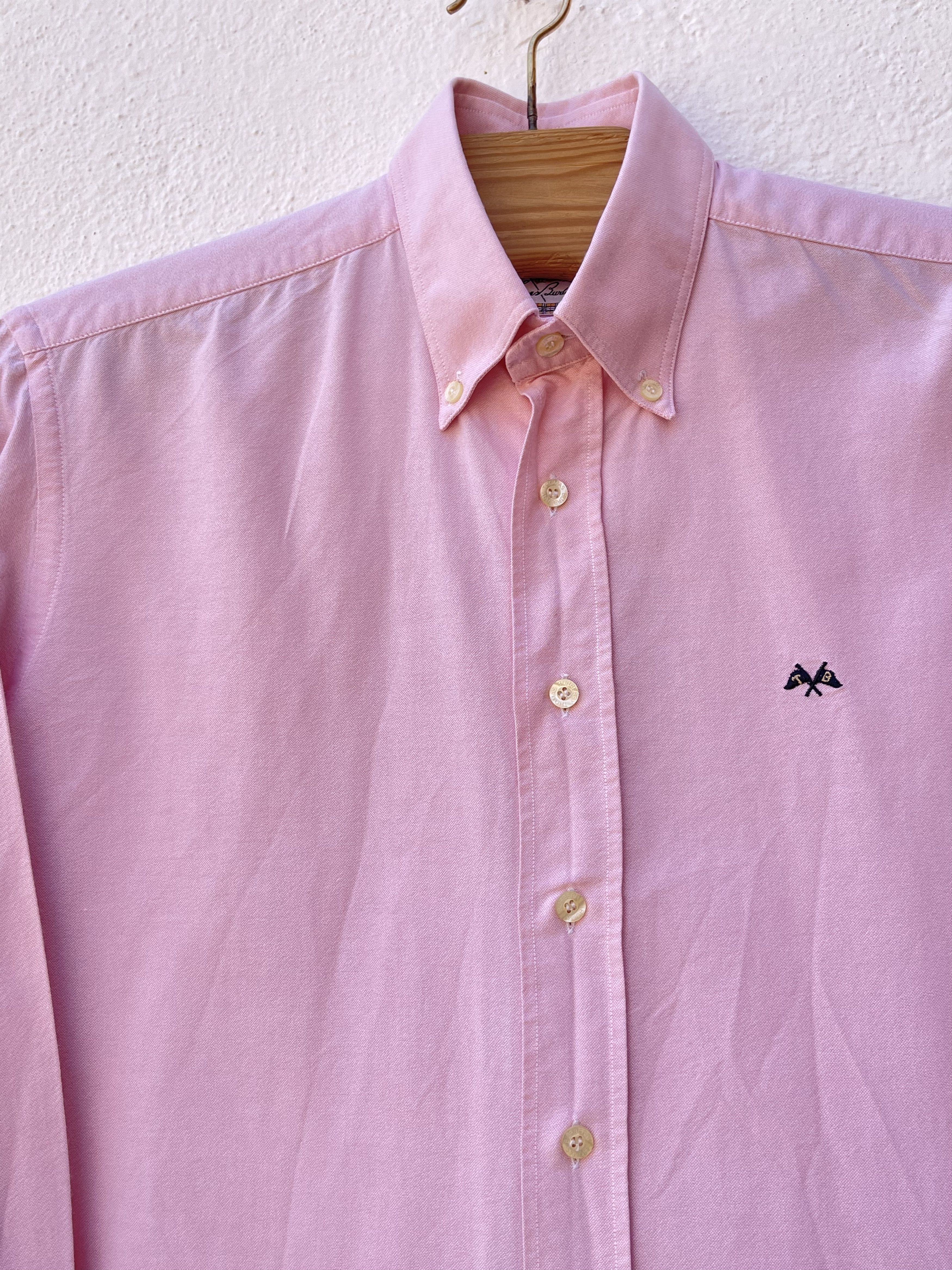 Burberry 🔥 TB Burberry London shirt cotton Oxford size L Size US L / EU 52-54 / 3 - 2 Thumbnail