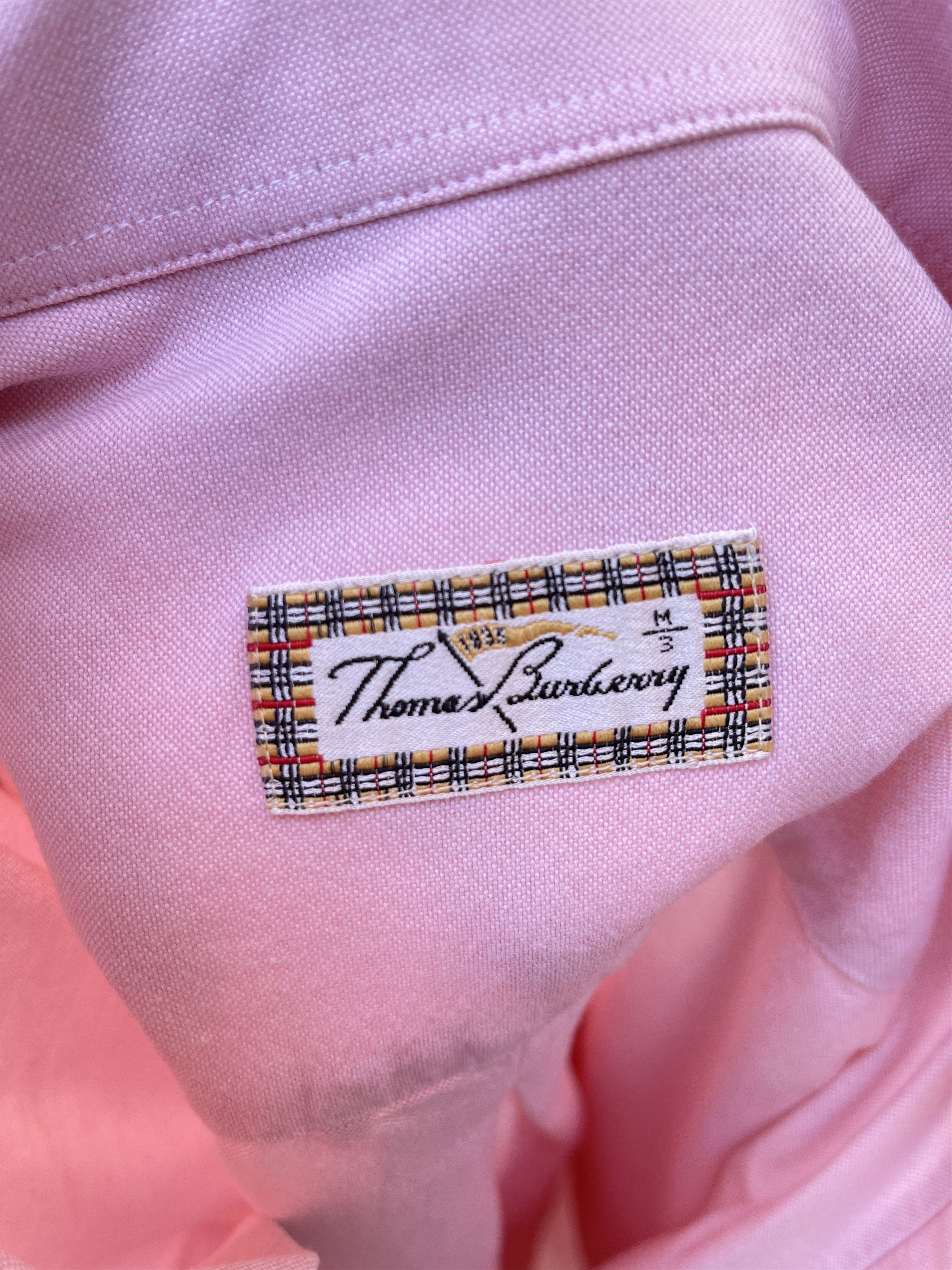 Burberry 🔥 TB Burberry London shirt cotton Oxford size L Size US L / EU 52-54 / 3 - 6 Thumbnail