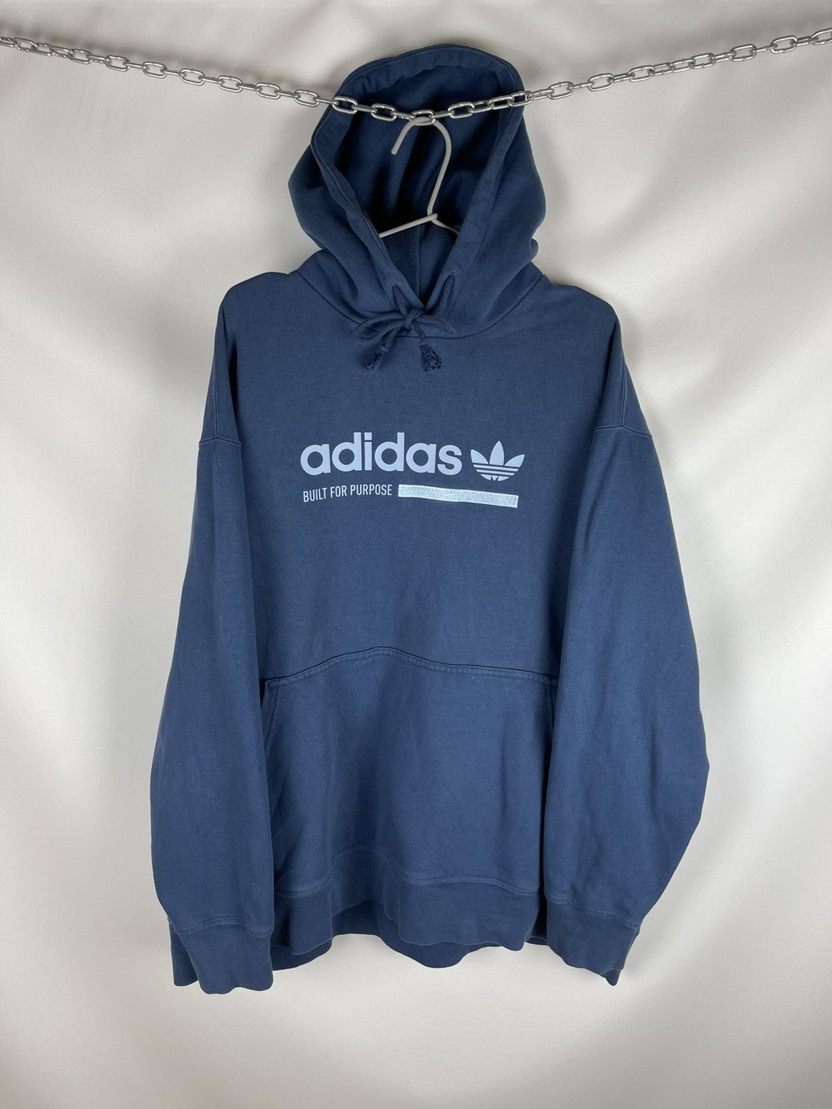 Adidas Streetwear Adidas Kaval Graphic Hoodie oversized big logo rare Grailed