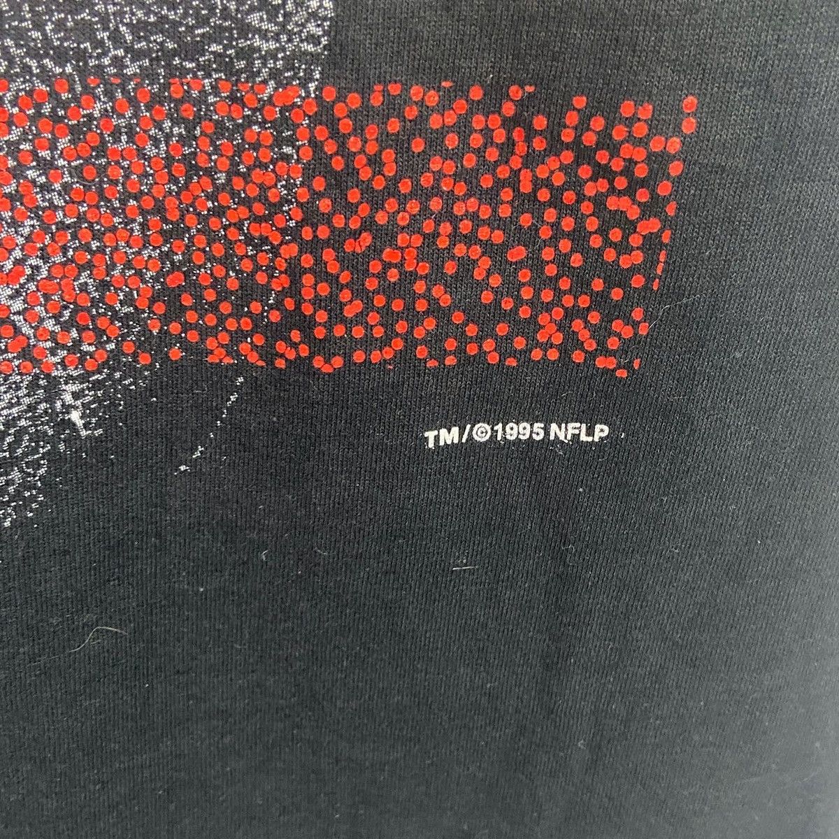 NFL Vintage 90s San Francisco 49ers single football tee black Size US L / EU 52-54 / 3 - 5 Thumbnail