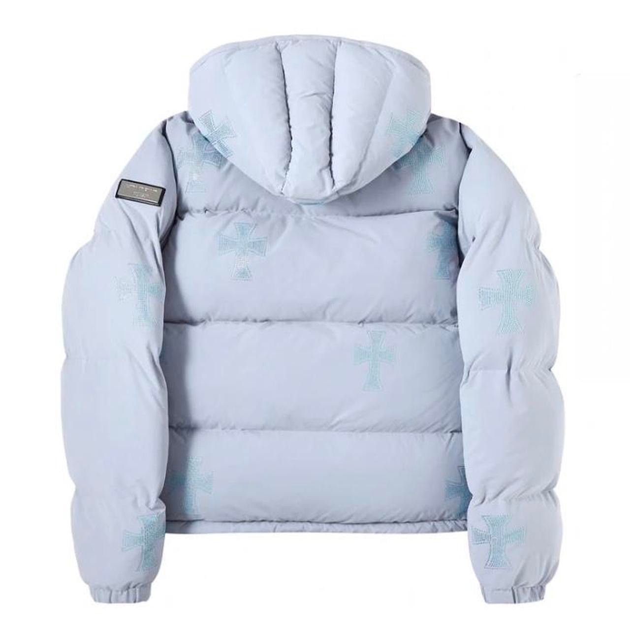 Unknown London Unknown London Ice Rhinestone Puffer | Grailed