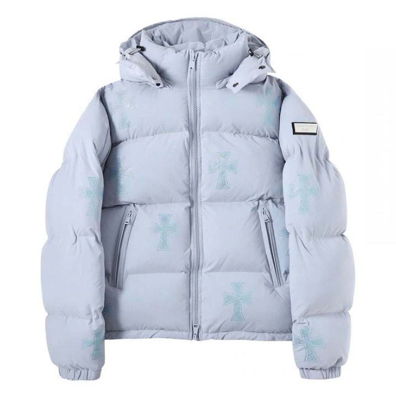 Unknown London Unknown London Ice Rhinestone Puffer | Grailed