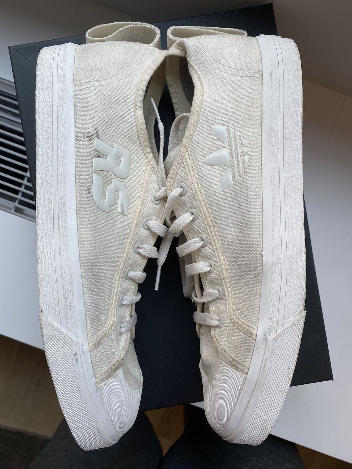 Adidas × Raf Simons Spirit Buckle (Near New w/Box and Buckles) Size US 11.5 / EU 44-45 - 1 Thumbnail