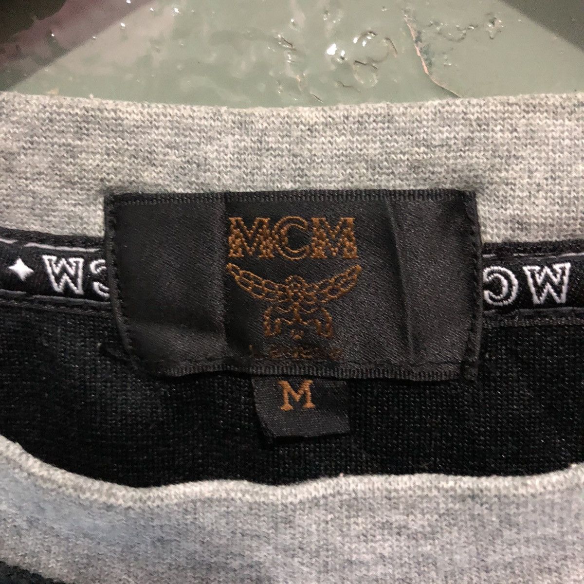 Designer × MCM × Vintage Rare‼️🔥 MCM Legere Single Pocket T-Shirt Size US M / EU 48-50 / 2 - 7 Thumbnail