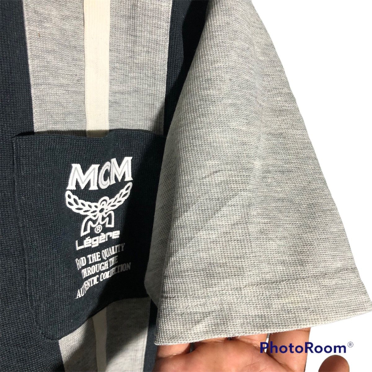 Designer × MCM × Vintage Rare‼️🔥 MCM Legere Single Pocket T-Shirt Size US M / EU 48-50 / 2 - 5 Thumbnail