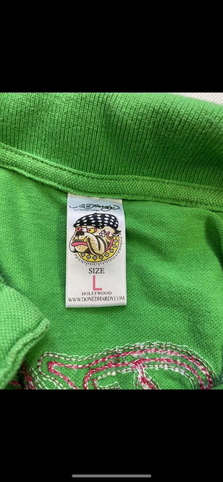 Ed Hardy Ed Hardy Drip Polo Size US L / EU 52-54 / 3 - 3 Thumbnail