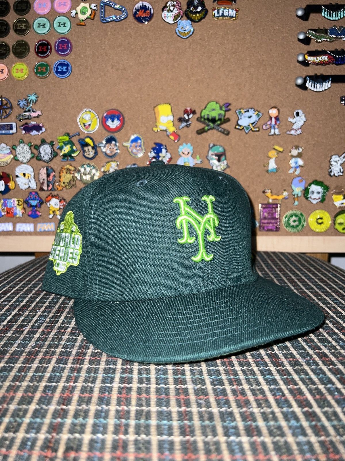 Lids Lids Lemon Lime Mets 7 3/8 Size ONE SIZE - 1 Thumbnail