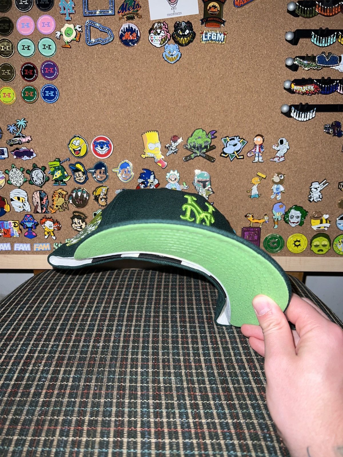 Lids Lids Lemon Lime Mets 7 3/8 Size ONE SIZE - 3 Thumbnail