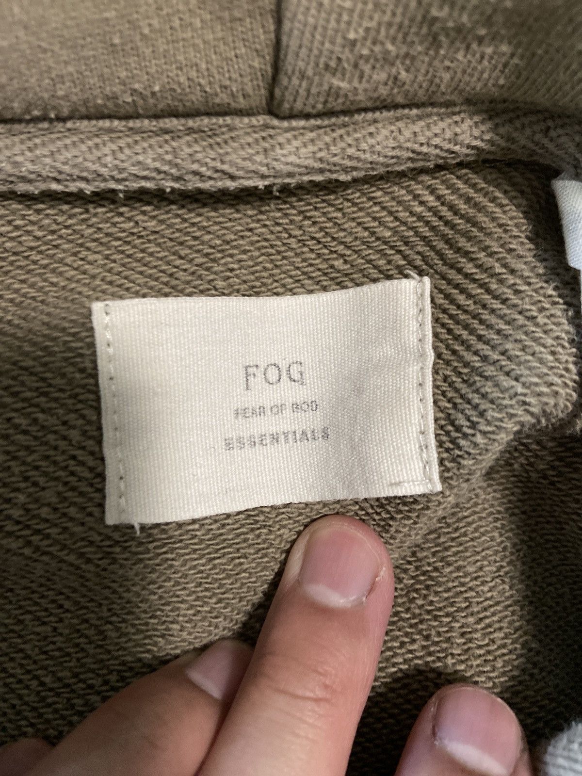 Fear of God Fog essentials hoodie Size US M / EU 48-50 / 2 - 4 Thumbnail