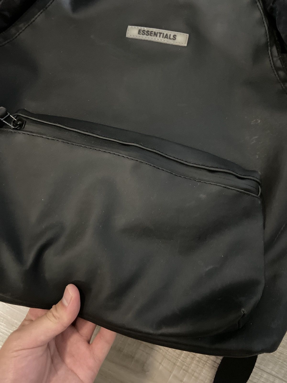 Fear of God Fog essentials waterproof backpack Grailed