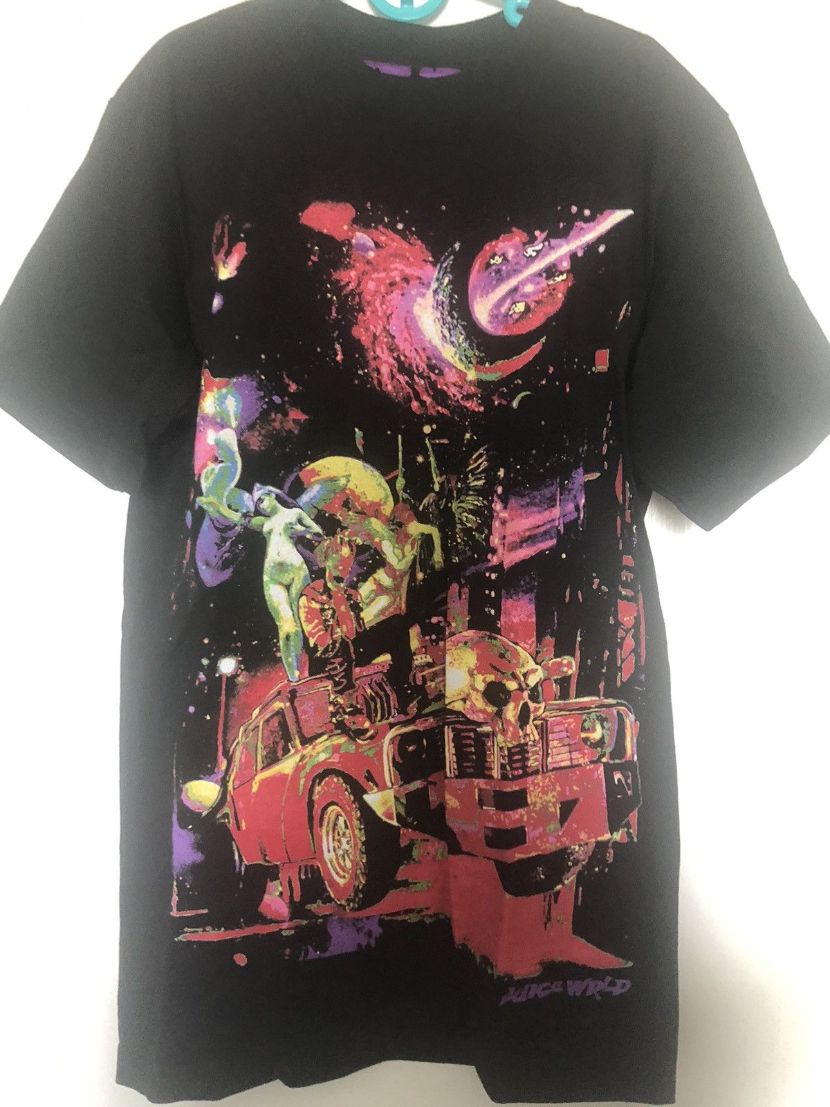 Vlone Galaxy Juice Vlone Shirt VLONE X JUICEWRLD COSMIC SPACE 