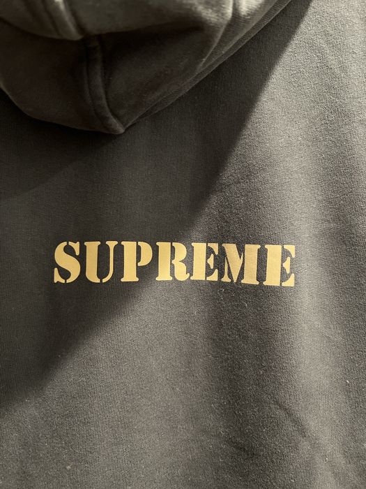 Supreme Supreme stone island hoodie XL Grailed