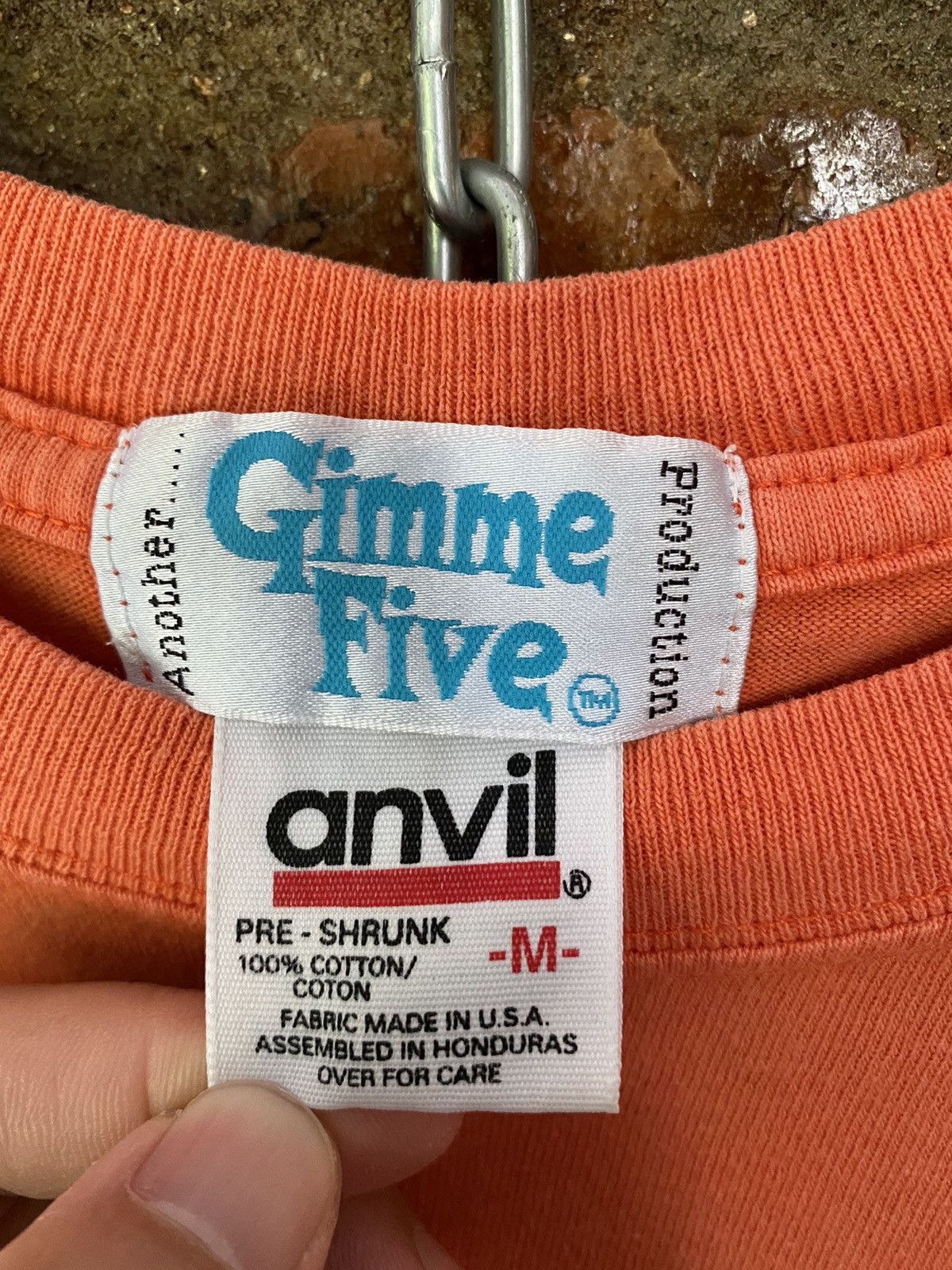 Gimme Five × Vintage 90s Gimme 5 x Sesame Street tee Size US M / EU 48-50 / 2 - 8 Thumbnail
