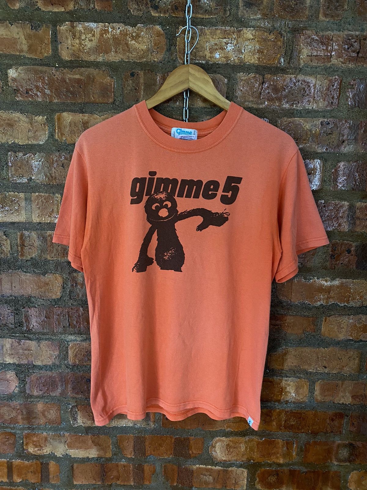 Gimme Five × Vintage 90s Gimme 5 x Sesame Street tee Size US M / EU 48-50 / 2 - 3 Thumbnail