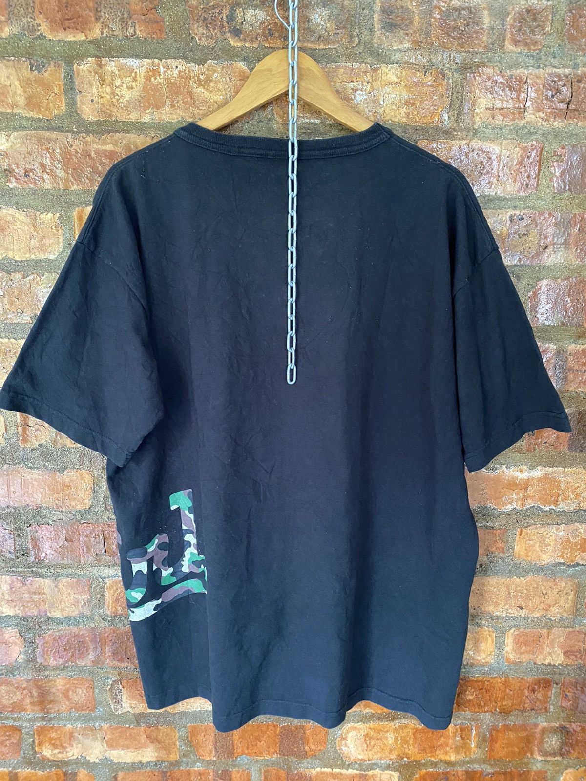 20471120 × Champion × Japanese Brand Vtg X-GIRL camo x Champion tee Size US XL / EU 56 / 4 - 8 Thumbnail