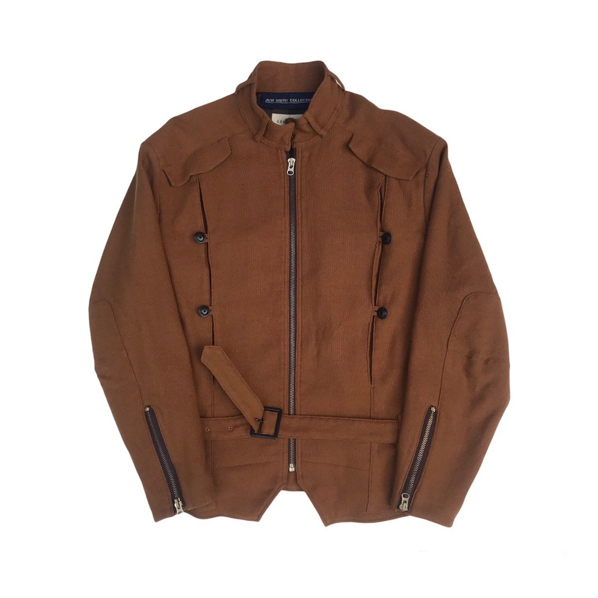 Japanese Brand Rare 1987 AW Jun Saito collection SAMPLE jacket Size US L / EU 52-54 / 3 - 2 Thumbnail