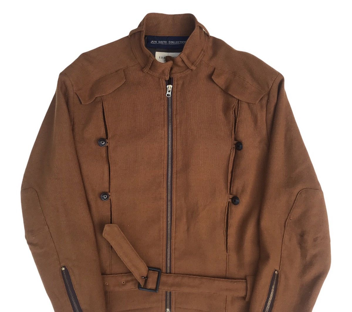 Japanese Brand Rare 1987 AW Jun Saito collection SAMPLE jacket Size US L / EU 52-54 / 3 - 4 Thumbnail