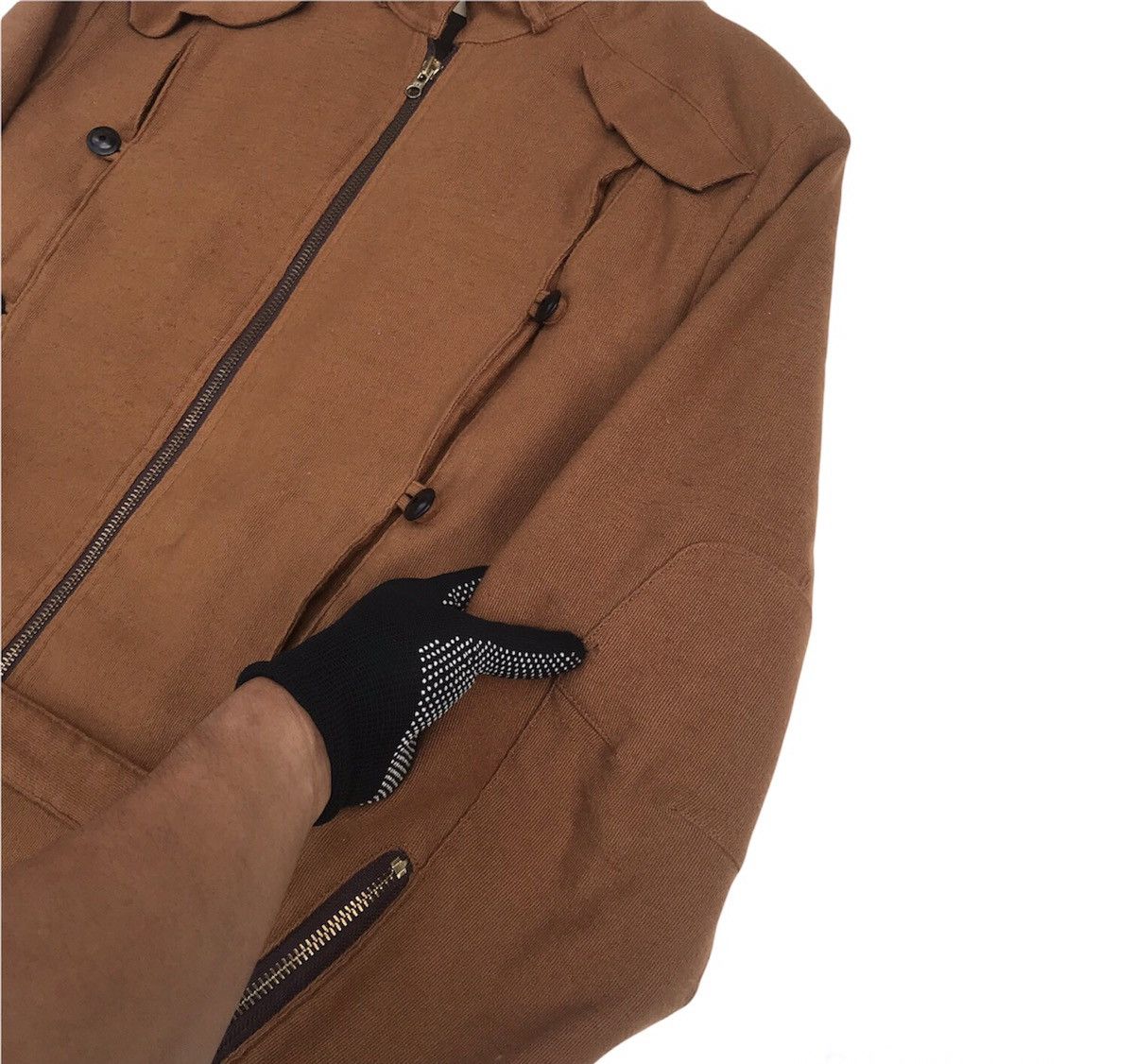 Japanese Brand Rare 1987 AW Jun Saito collection SAMPLE jacket Size US L / EU 52-54 / 3 - 8 Thumbnail