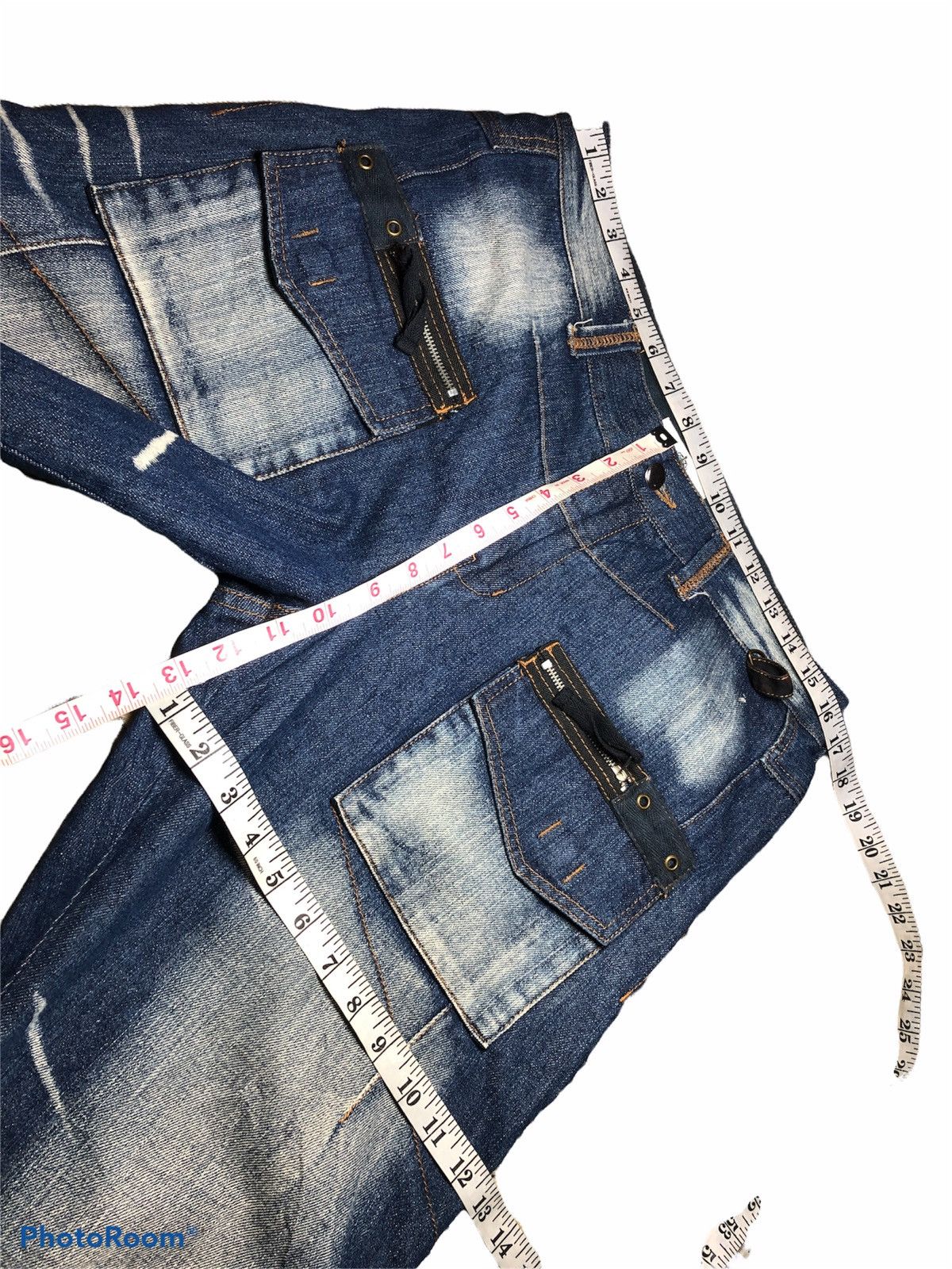 Seditionaries PUNK STYLE ZIPPER DENIM BY 2 PLUS ALPHA Size US 34 / EU 50 - 8 Thumbnail
