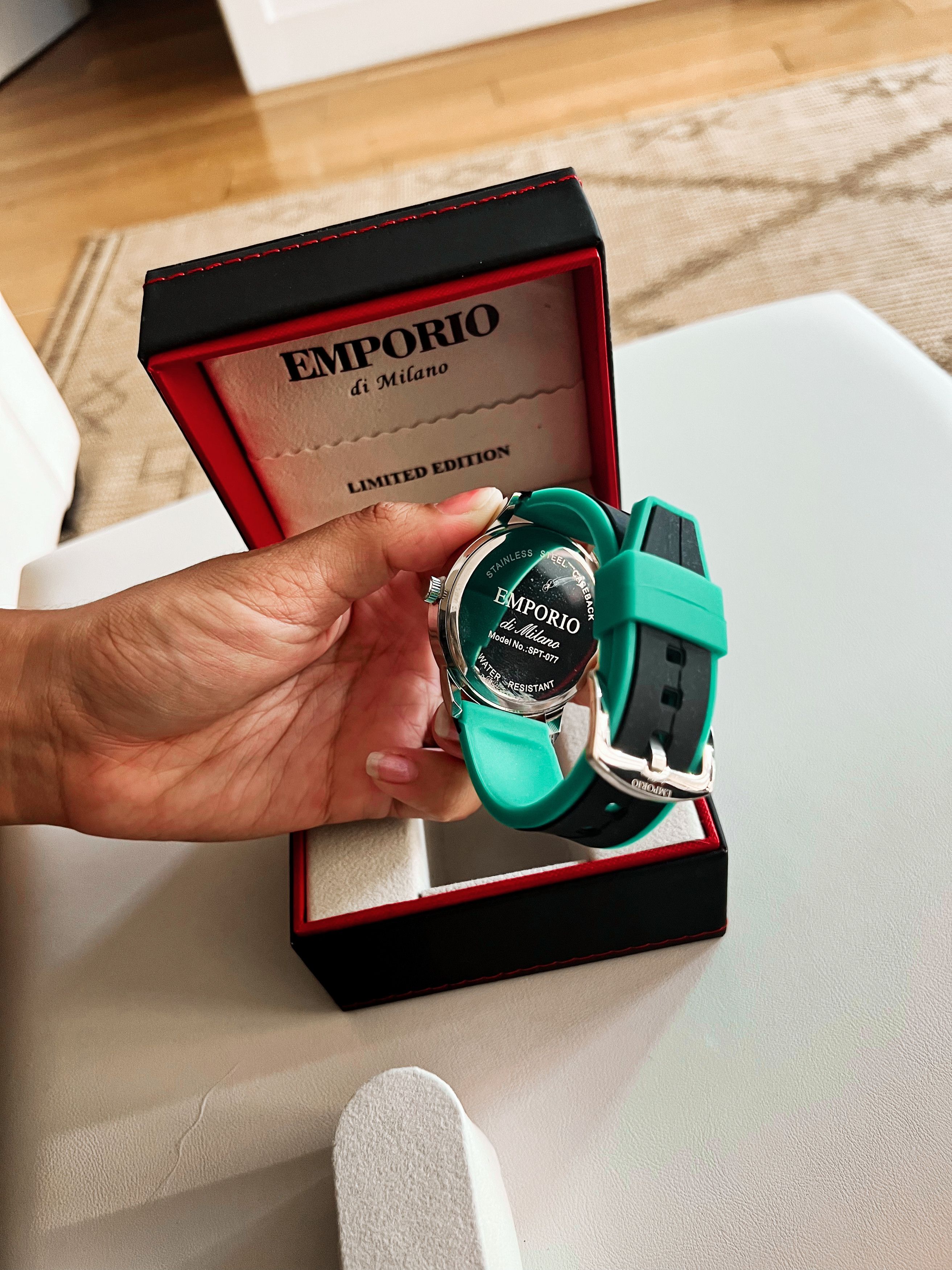 Emporio Di Milano Silver tone EMPORIO DI MILANO Quartz wat main image 2