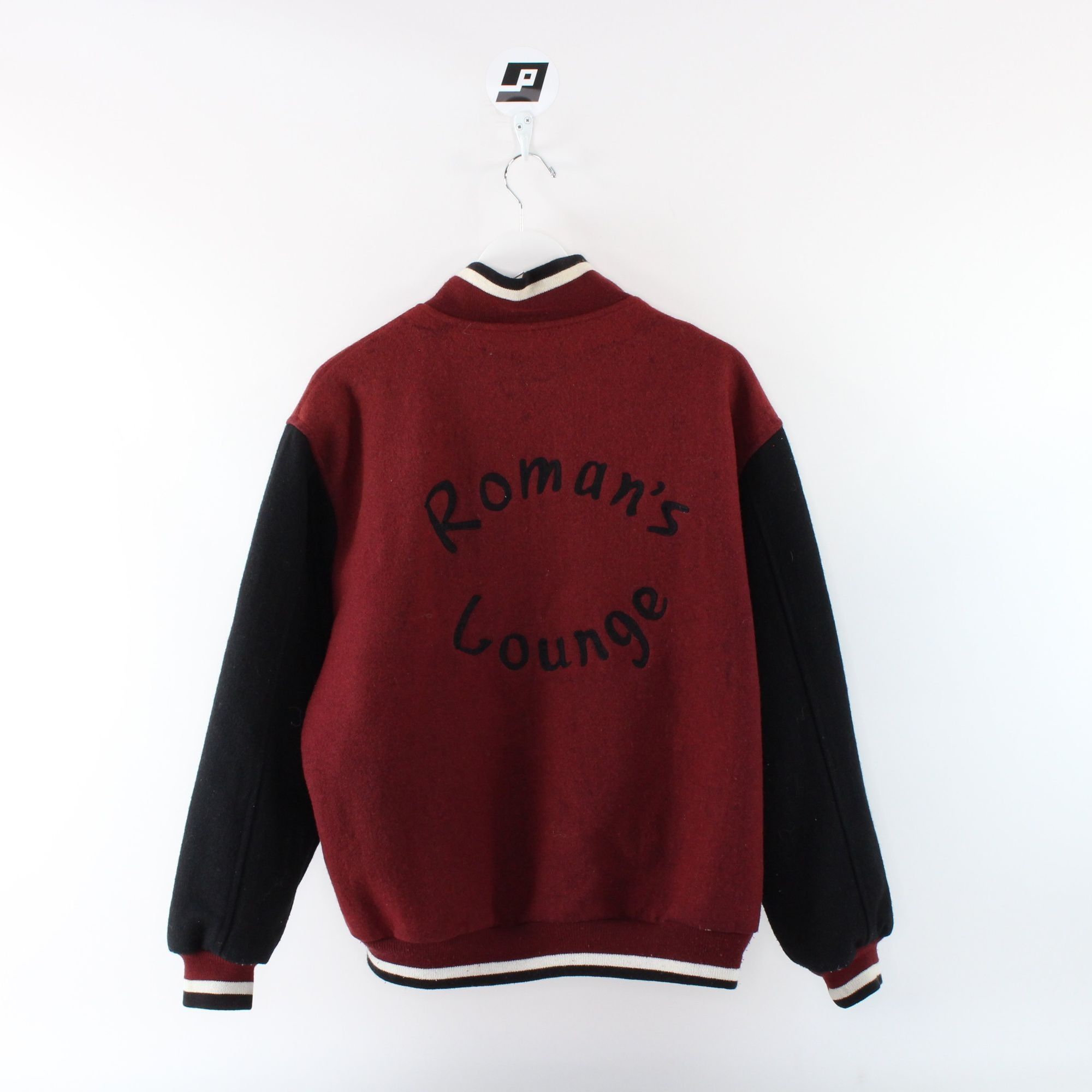 BONES 赤 ジャケット　AUBURN sportswear メイドインUSA BONES 赤 ジャケット AUBURN sportswear メイドインUSA