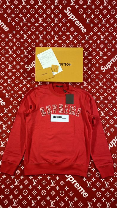 Supreme X Louis Vuitton Arc Logo Sweater **L**