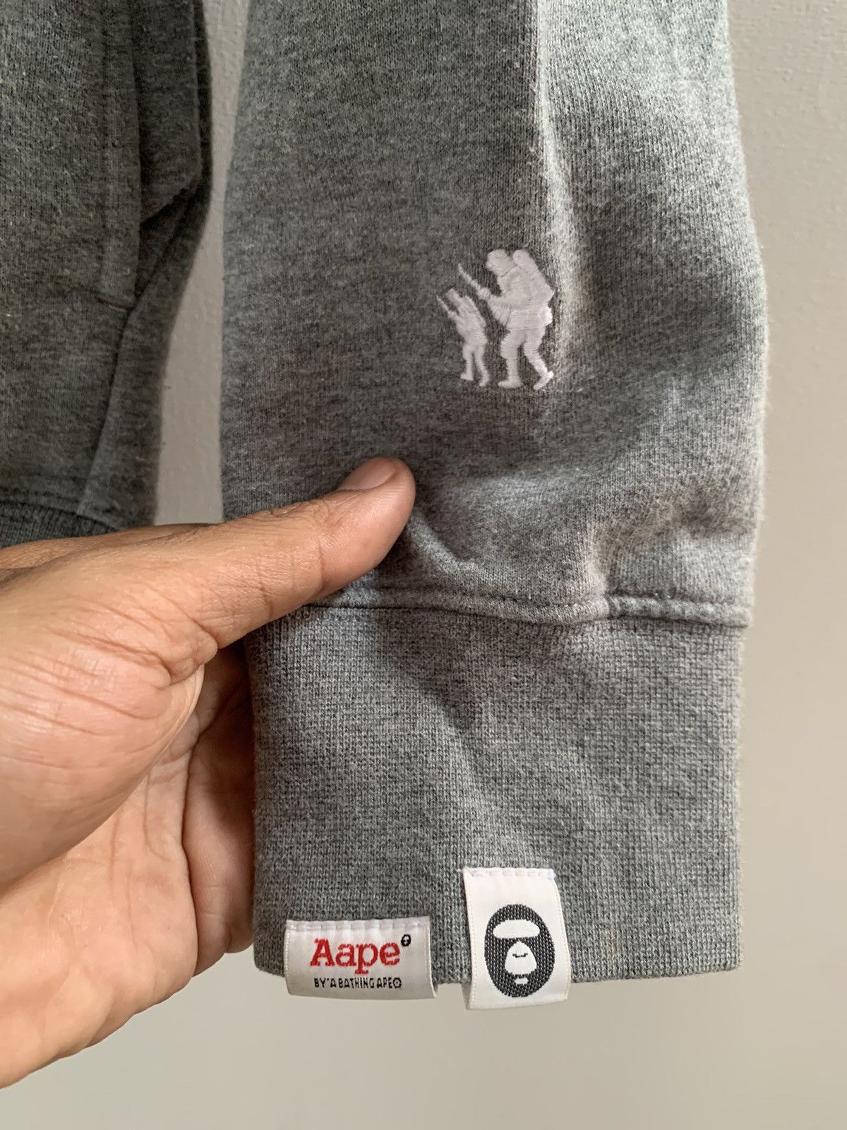 Aape × Bape Aape Apunvs Pullover Hoodie Size US M / EU 48-50 / 2 - 4 Thumbnail