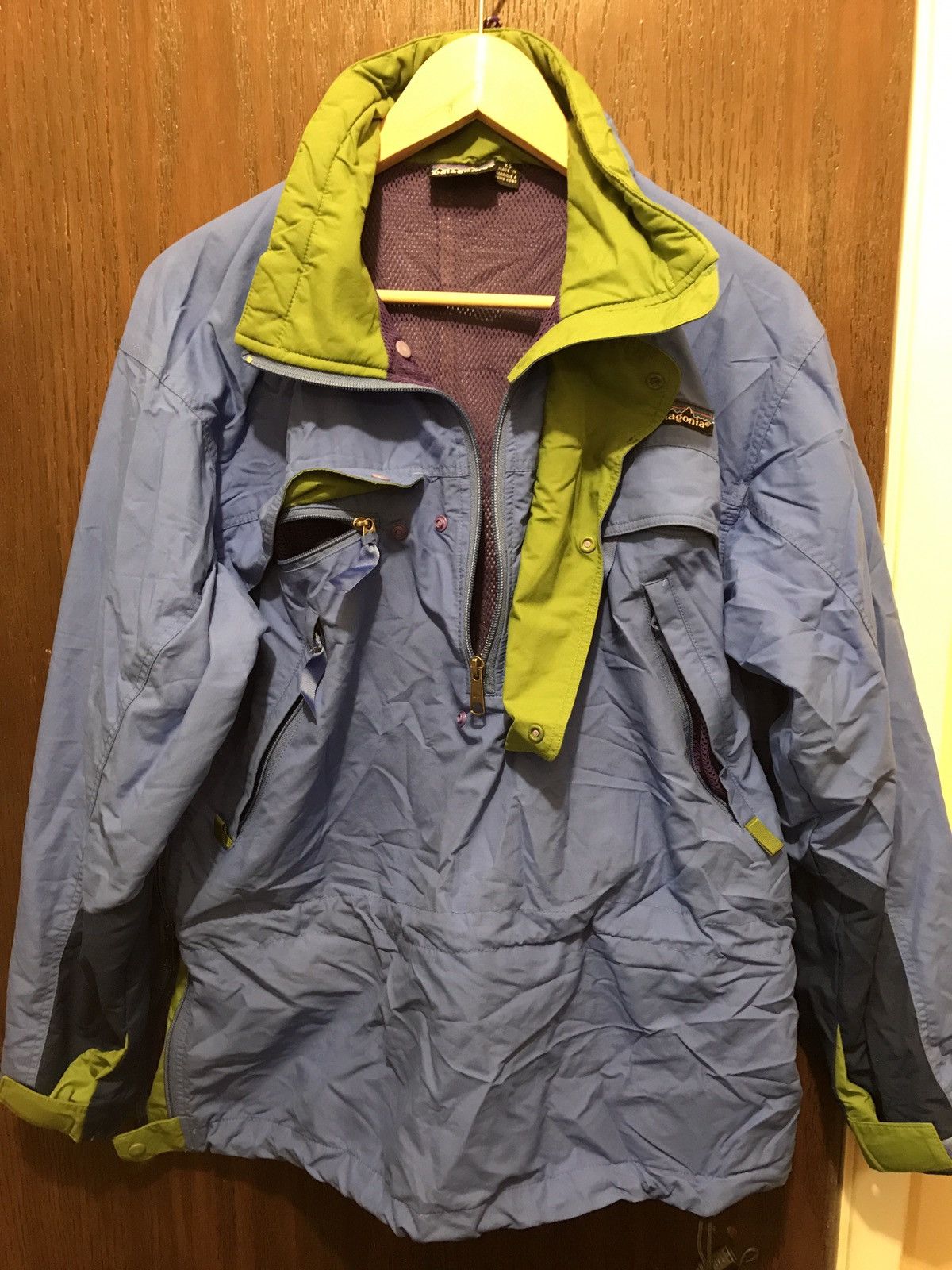 Patagonia × Vintage Patagonia swing jacket balenciaga vibes windbreaker Size US XS / EU 42 / 0 - 5 Thumbnail