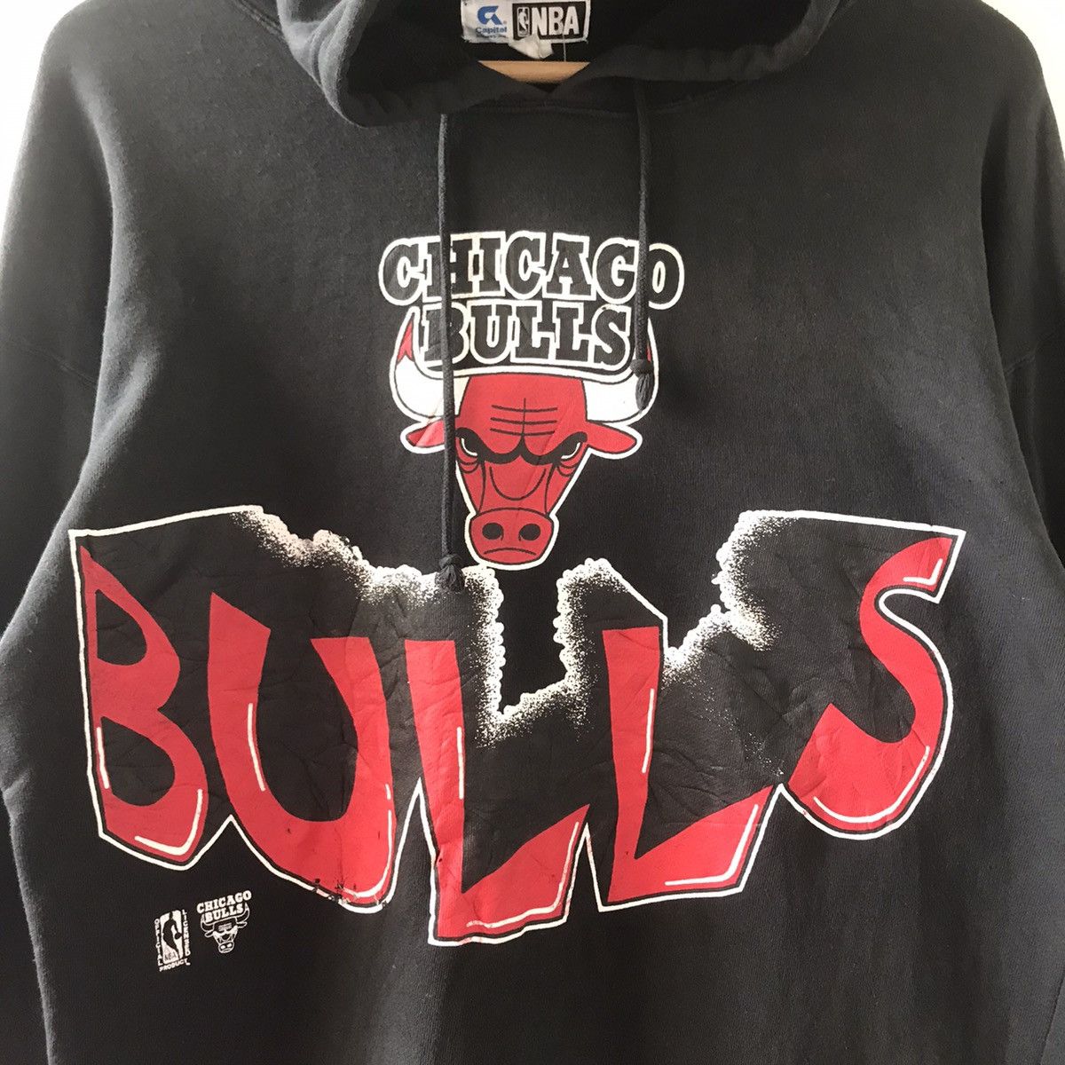 NBA Chicago Bull Hoodie x NBA x Vintage Size US L / EU 52-54 / 3 - 5 Thumbnail