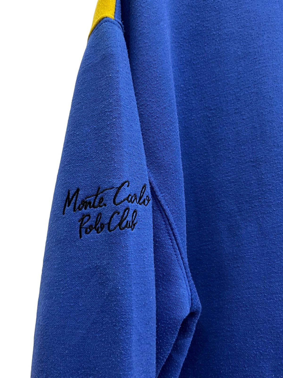 Beverly Hills Polo Club 80’s MONTECARLO POLO CLUB Embroidery Spell-out Color Blocks Size US M / EU 48-50 / 2 - 10 Thumbnail