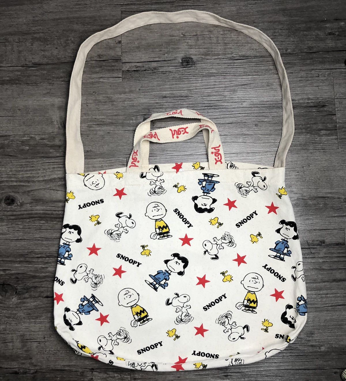 Vintage Peanuts x xgirl snoopy tote bag Size ONE SIZE - 2 Preview