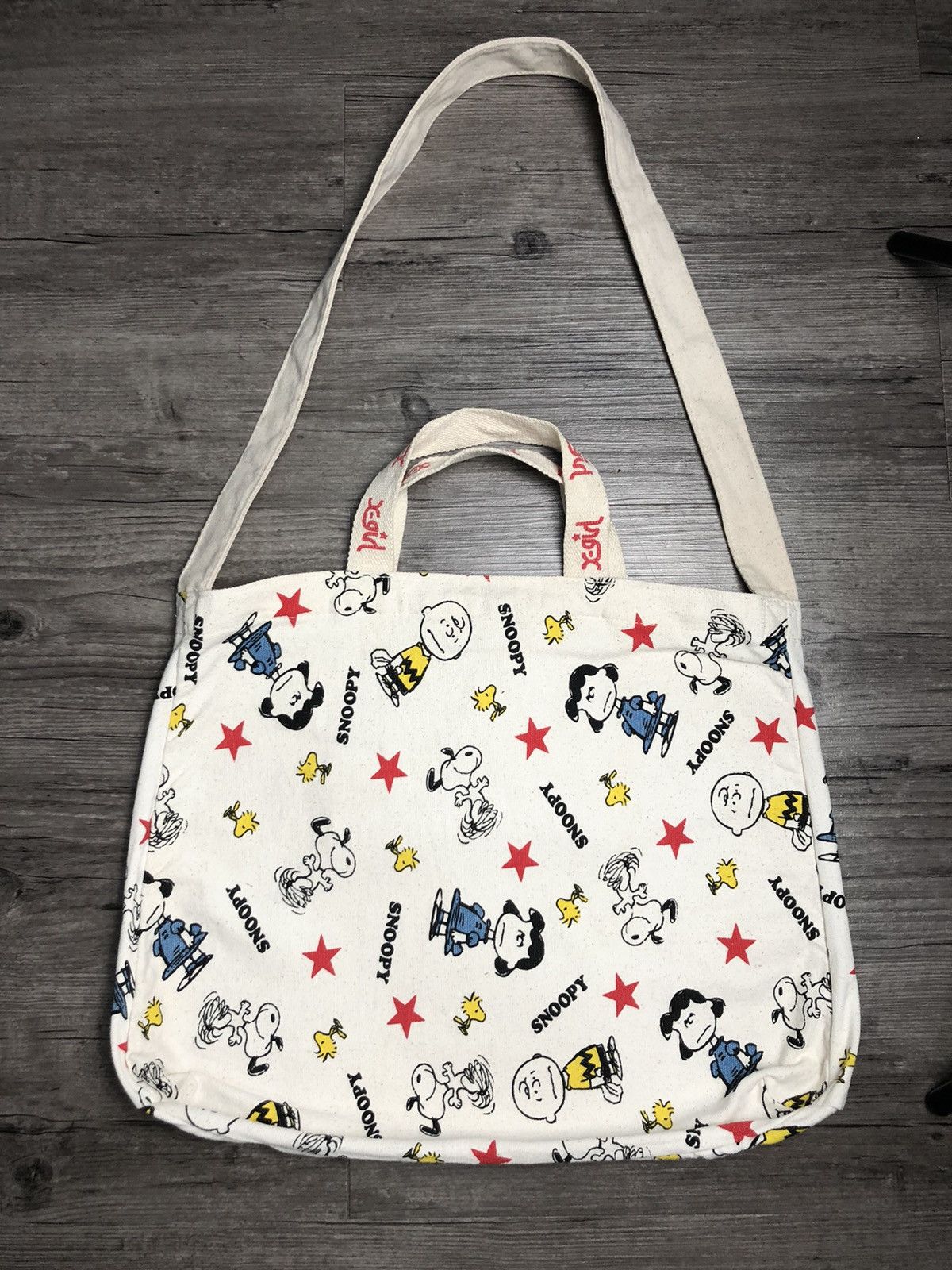 Vintage Peanuts x xgirl snoopy tote bag Size ONE SIZE - 6 Thumbnail