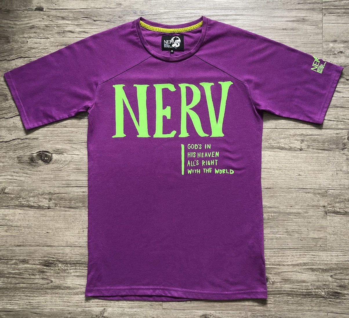 Anime 🔥 Final Drop 🔥 Nerv x PPFM shirt Size US M / EU 48-50 / 2 - 1 Thumbnail