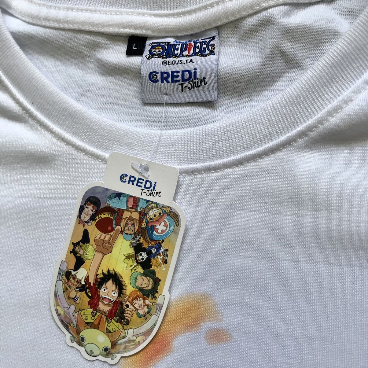 Anime × One Piece One Piece Portgas D Ace Credi T Shirts Size US L / EU 52-54 / 3 - 3 Thumbnail
