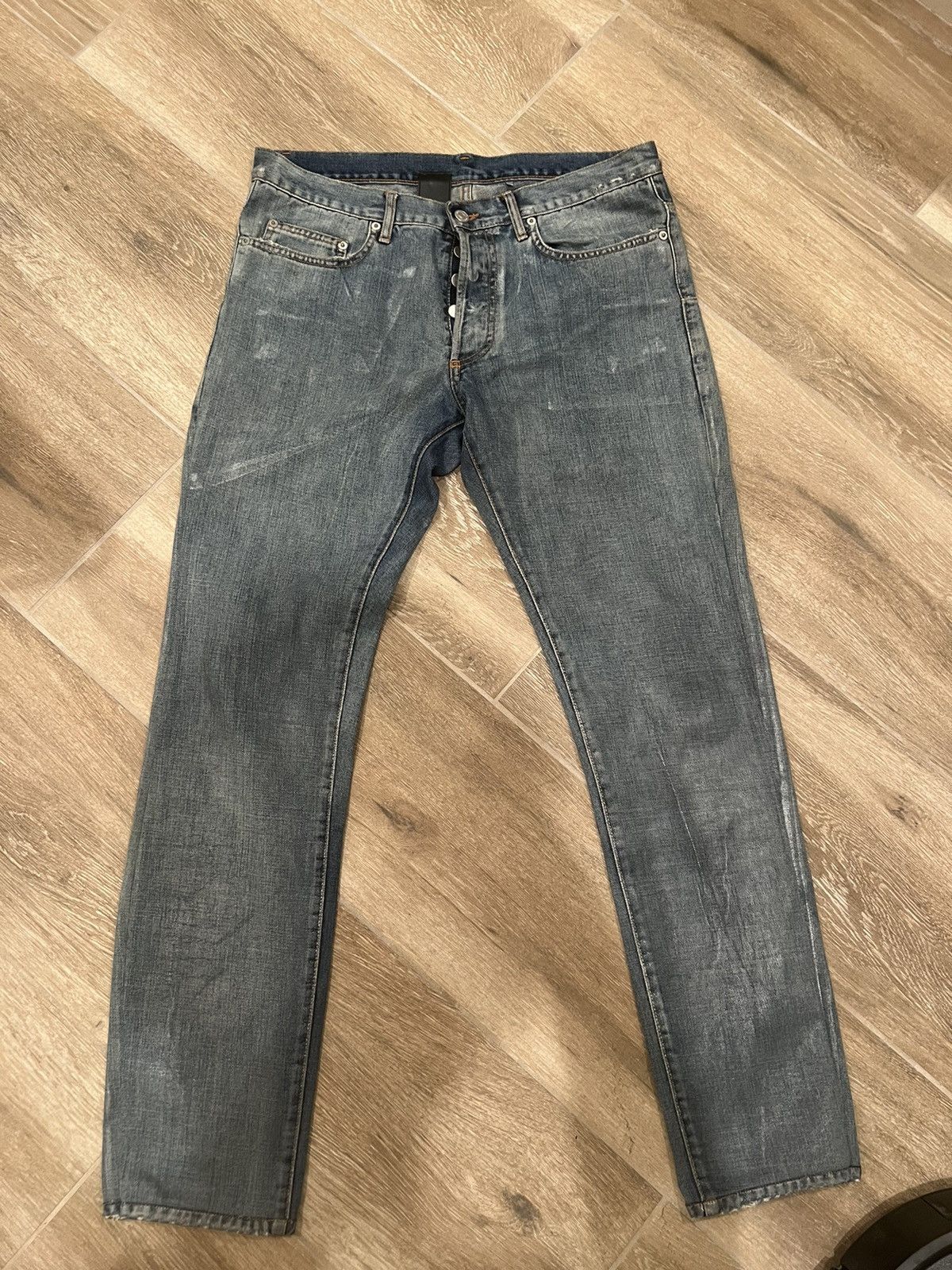 パンツ SS08\"dior homme\"washed long skinny denim Dior Dior Homme 