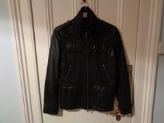 Reiss honne hot sale leather jacket