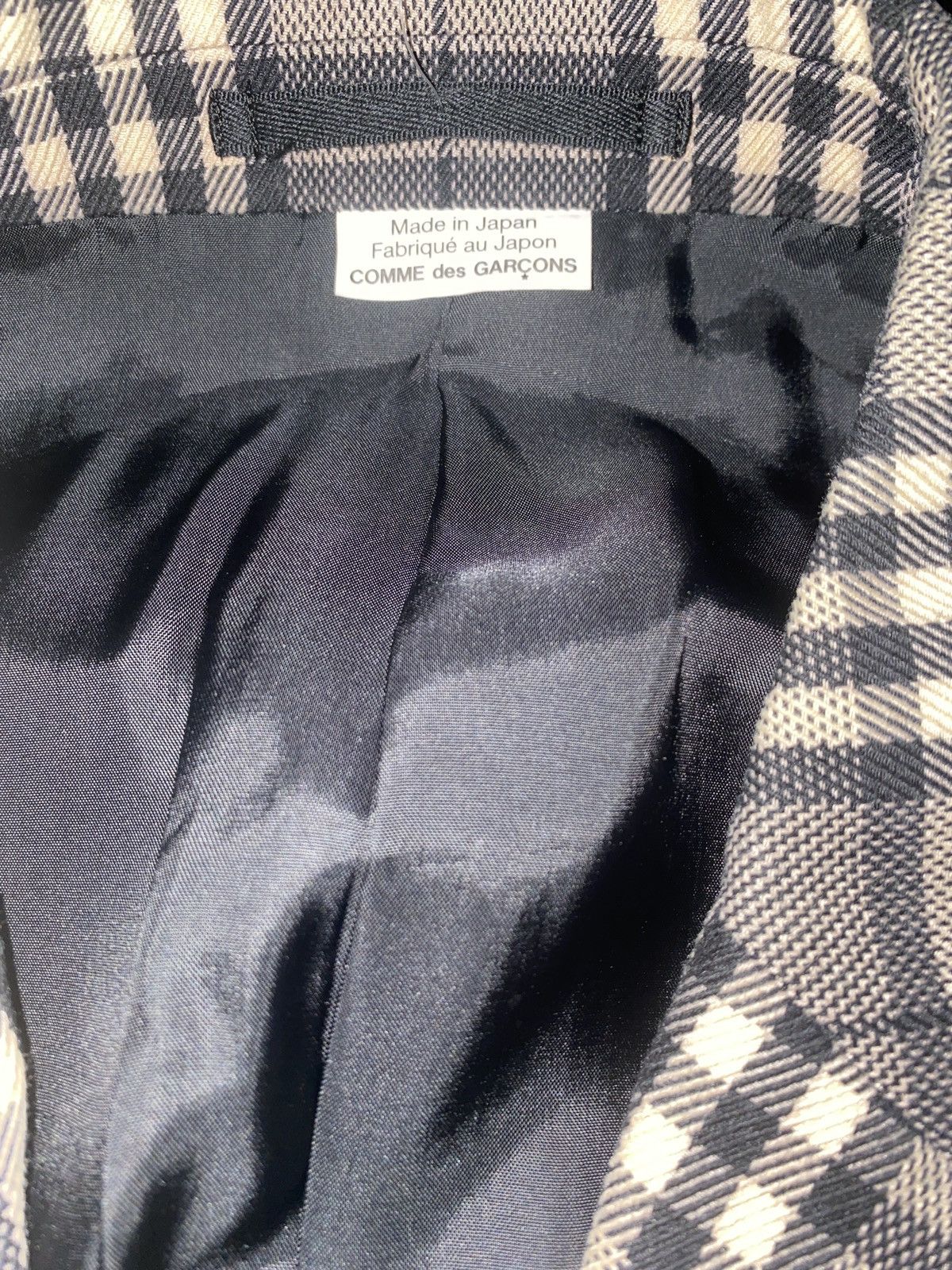 Comme des Garcons Homme Plus Comme Des Garçons Homme Plus check print single-breasted Size US L / EU 52-54 / 3 - 7 Thumbnail