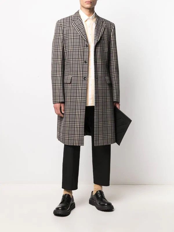 Comme des Garcons Homme Plus Comme Des Garçons Homme Plus check print single-breasted Size US L / EU 52-54 / 3 - 1 Thumbnail