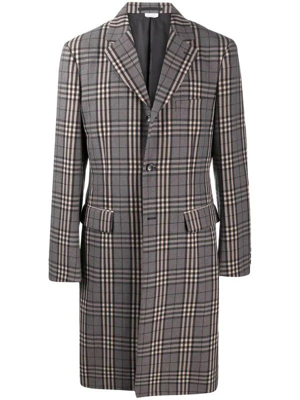Comme des Garcons Homme Plus Comme Des Garçons Homme Plus check print single-breasted Size US L / EU 52-54 / 3 - 3 Thumbnail
