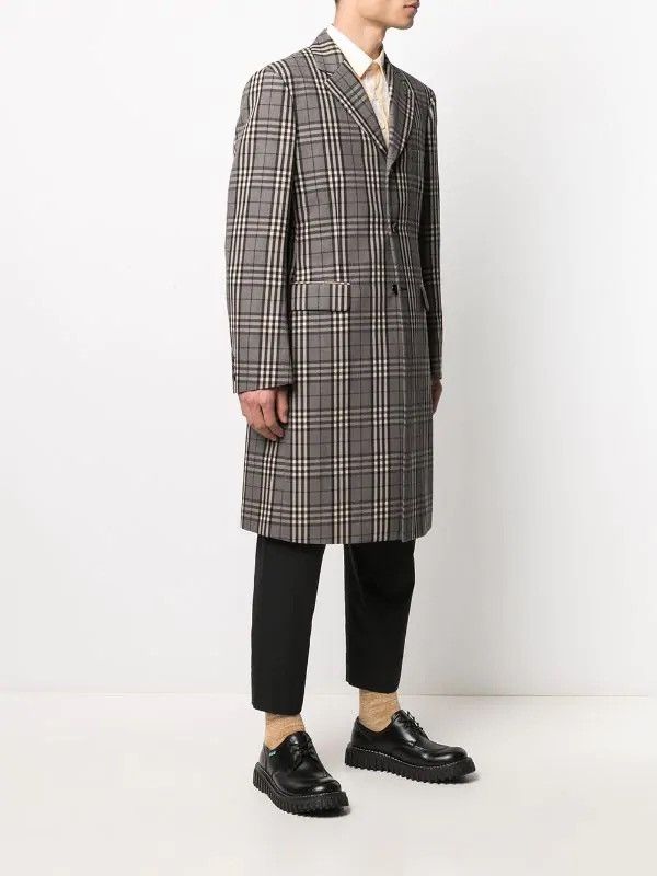 Comme des Garcons Homme Plus Comme Des Garçons Homme Plus check print single-breasted Size US L / EU 52-54 / 3 - 2 Thumbnail