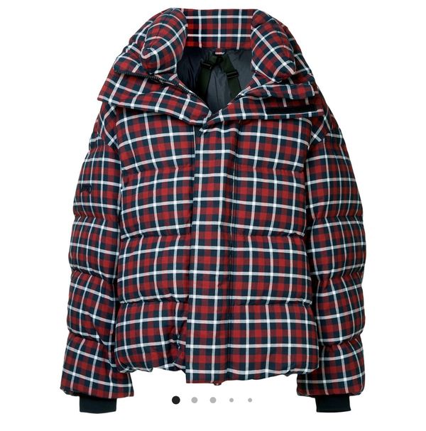 Juun.J NEW Down Filled Oversized Check Plaid Puffer Coat Checkered Size US S / EU 44-46 / 1 - 1 Preview