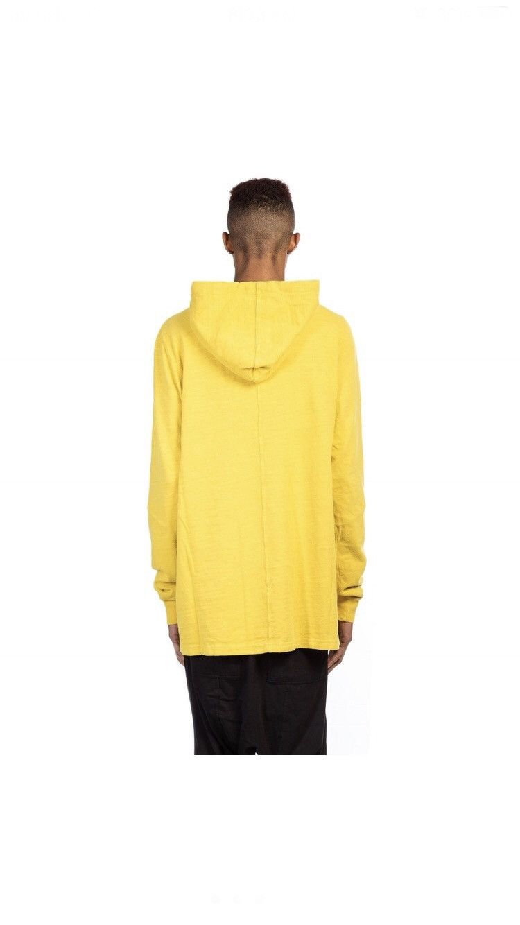 Rick Owens Drkshdw BNWT lemon yellow rick owens hoodie sweatshirt Size US M / EU 48-50 / 2 - 3 Thumbnail