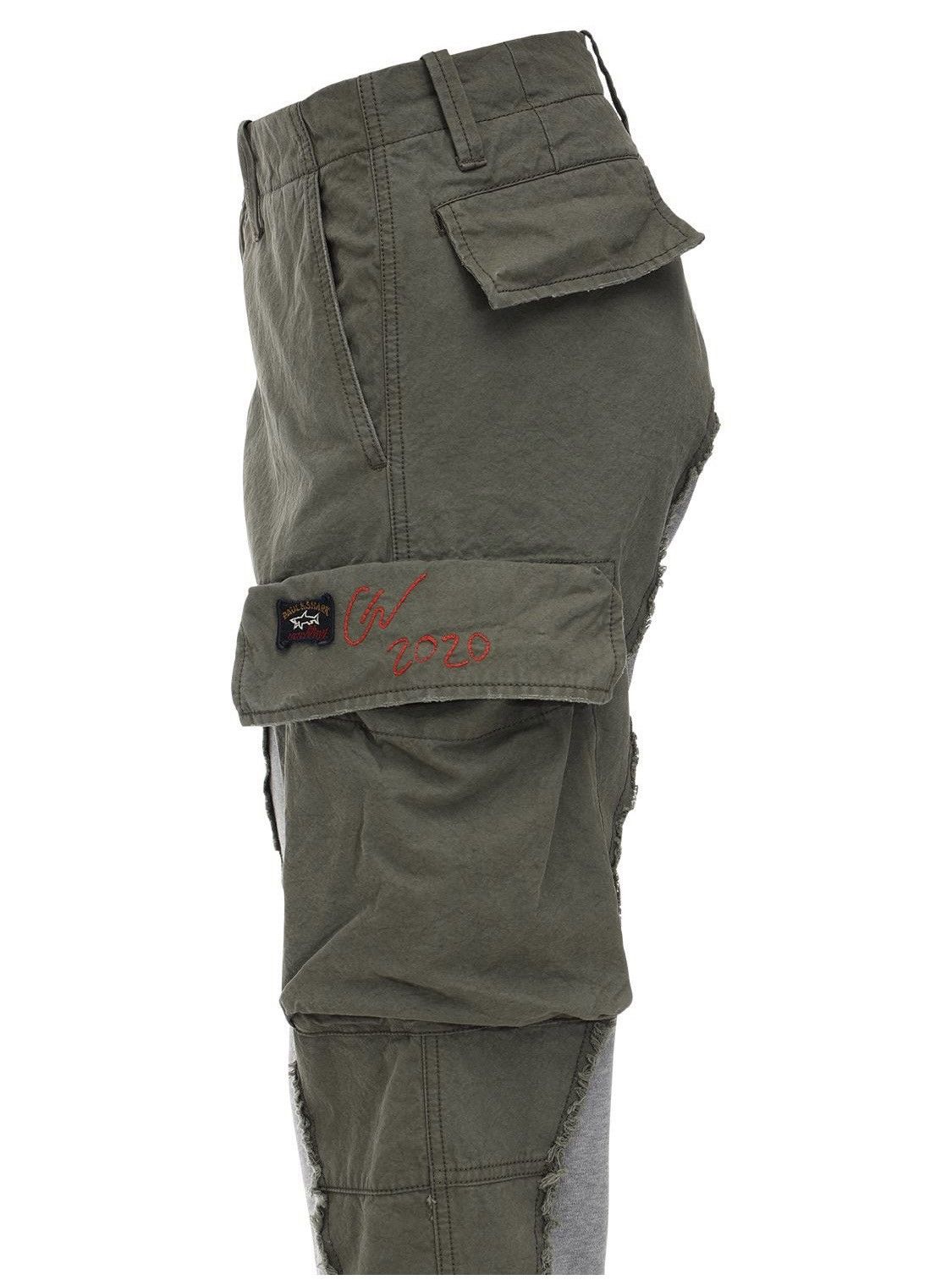 Greg Lauren × Paul & Shark NEW 50 Paul & Shark 50/50 Patchwork Denim Jogger SweatPants Size US 32 / EU 48 - 4 Thumbnail