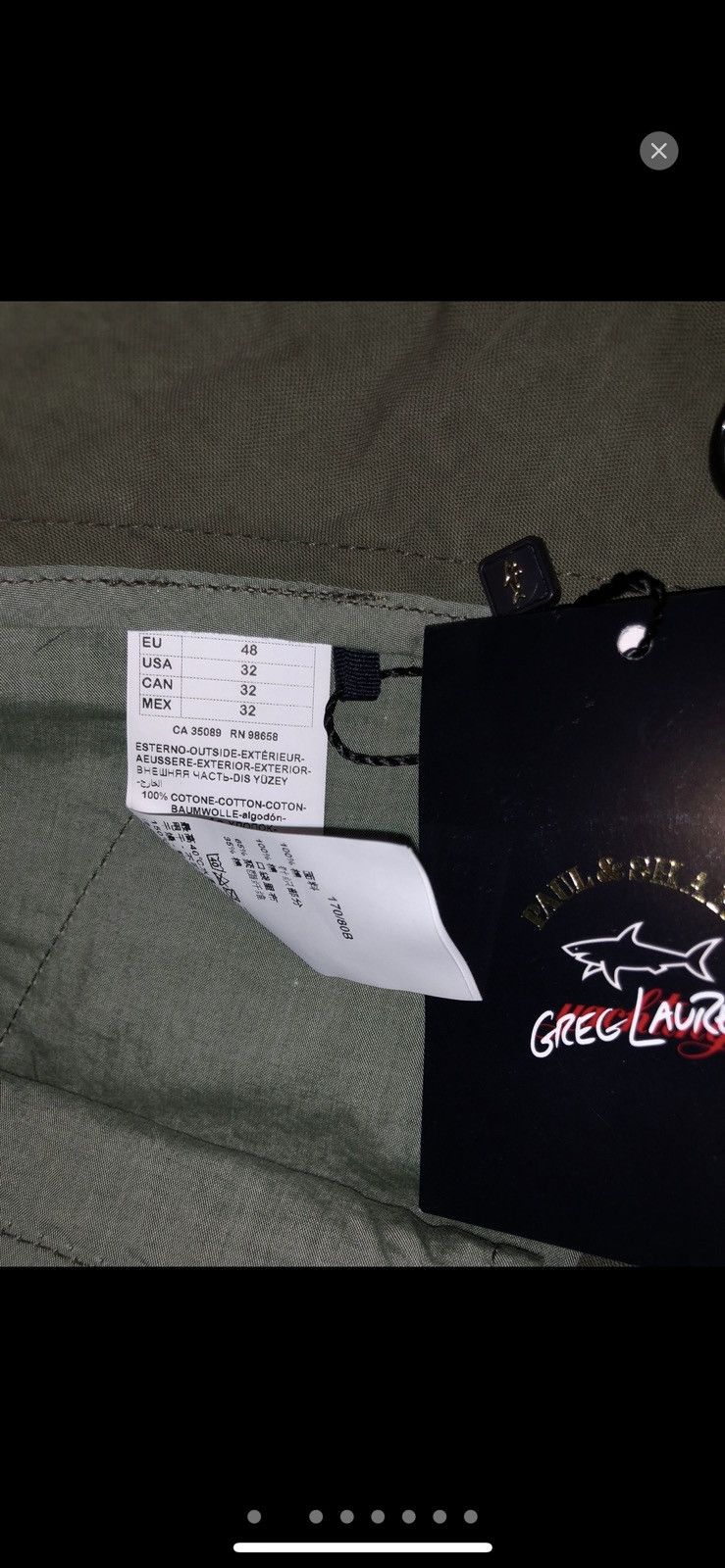 Greg Lauren × Paul & Shark NEW 50 Paul & Shark 50/50 Patchwork Denim Jogger SweatPants Size US 32 / EU 48 - 7 Thumbnail