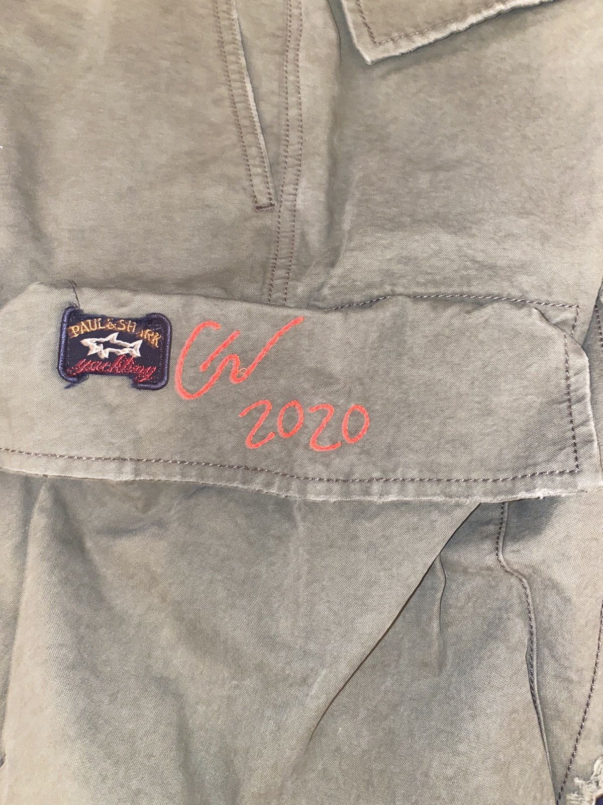 Greg Lauren × Paul & Shark NEW 50 Paul & Shark 50/50 Patchwork Denim Jogger SweatPants Size US 32 / EU 48 - 10 Thumbnail