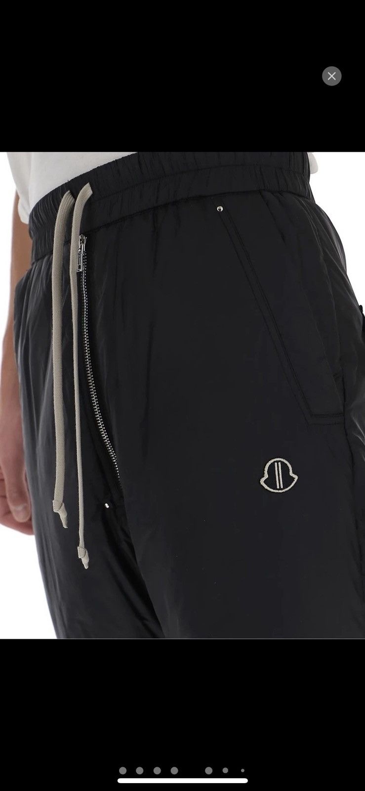 Moncler × Rick Owens BNWT AW20 RICK OWENS x MONCLER POD LENGTH BELAS SHORTS S Size US 30 / EU 46 - 5 Thumbnail