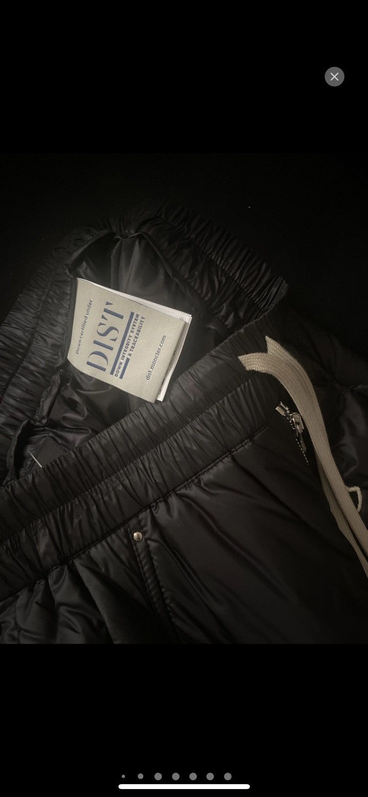Moncler × Rick Owens BNWT AW20 RICK OWENS x MONCLER POD LENGTH BELAS SHORTS S Size US 30 / EU 46 - 10 Thumbnail